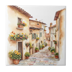 Italienischer Frühling Clipart Fliese