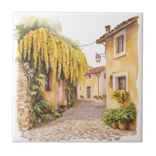Italienischer Frühling Clipart Fliese