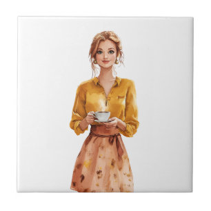 Italienischer Frühling Clipart Fliese
