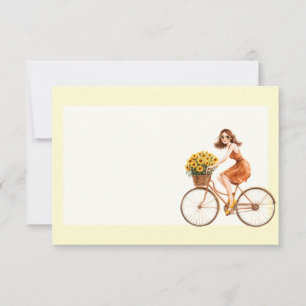 Italienischer Frühling Clipart Mitteilungskarte