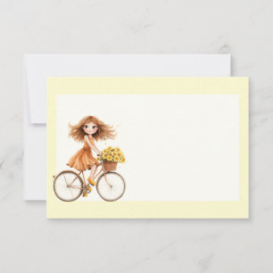 Italienischer Frühling Clipart Mitteilungskarte