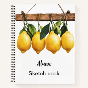 Italienischer Frühling Clipart Notizbuch