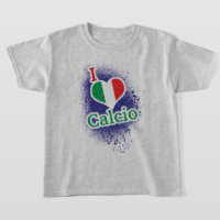 Italienischer Fußballfußball-T - Shirt