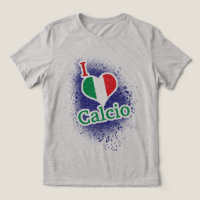 Italienischer Fußballfußball-T - Shirt