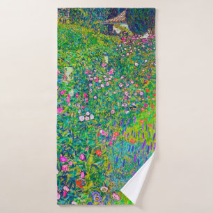 Italienischer Garten, Gustav Klimt Badehandtuch