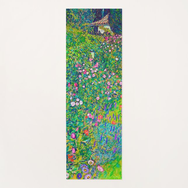 Italienischer Garten, Gustav Klimt Yogamatte (Vorderseite)