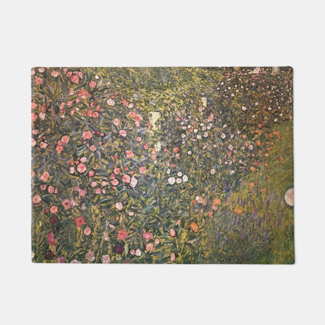 Italienischer Garten von Gustav Klimt Fußmatte (Vorderseite)