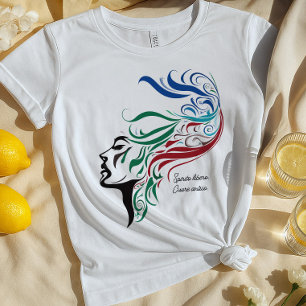Italienischer Geist T - Shirt für Frauen Spirito