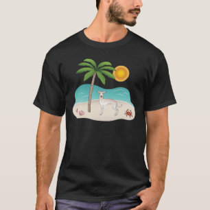 Italienischer Grauschwund im Tropical Summer Beach T-Shirt