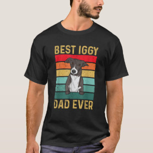 Italienischer Greyhound Hund Bester Iggy Vater je T-Shirt