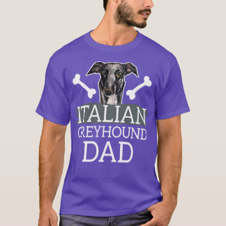 Italienischer Greyhound-Vater T-Shirt