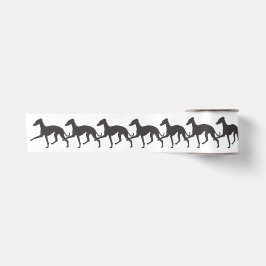 Italienischer Greyhound Walk Satinband
