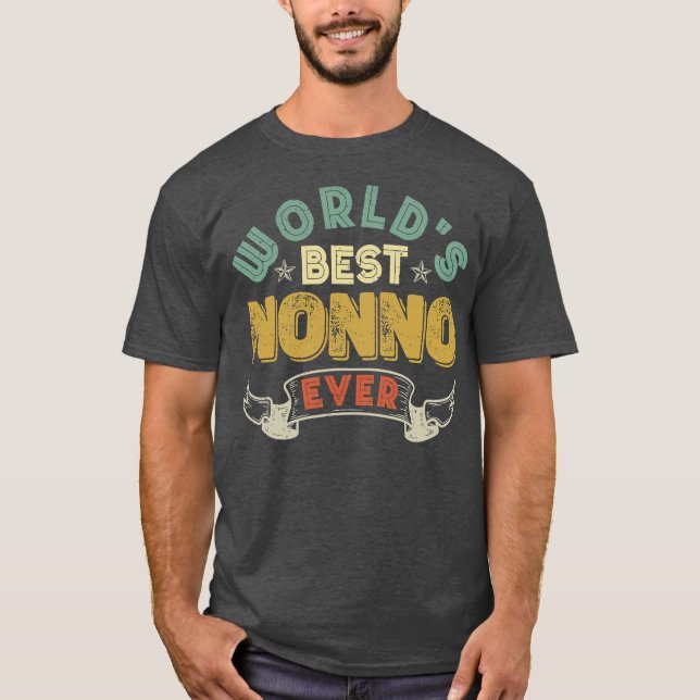 Italienischer Großvater auf der Welt ohne Ende T-Shirt (Vorderseite)