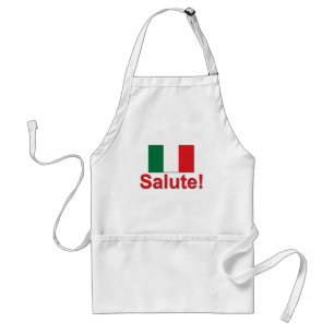 Italienischer Gruß! (Beifall!) Schürze