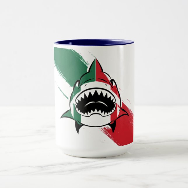 Italienischer Hai Tasse (Zentrum)
