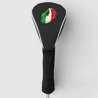 Italienischer Handgesten-Golfbezug Golf Headcover