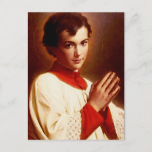 Italienischer Heiliger Dominik Savio Postkarte