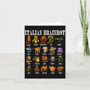 Italienischer Hirnrost Italienischer Brainrot Lust Karte