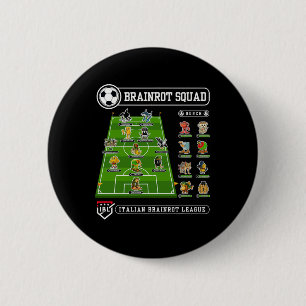 Italienischer-Hirnverrottung Sport Meme Fußball-Ma Button