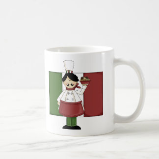 Italienischer Koch - individuell anpassbar Kaffeetasse