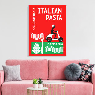 Italienischer Koch Leinwanddruck