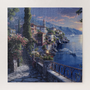 Italienischer Küstenweg Moonlit - Romantisches Nac