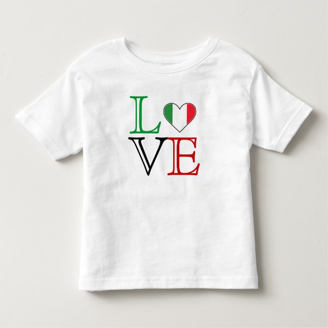 Italienischer Liebe-T - Shirt (Vorderseite)