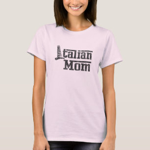 Italienischer Mama-Rosa-T - Shirt