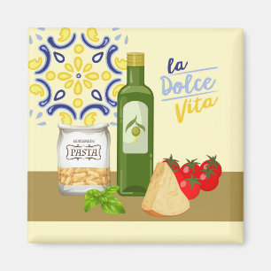 Italienischer Markt Magnet