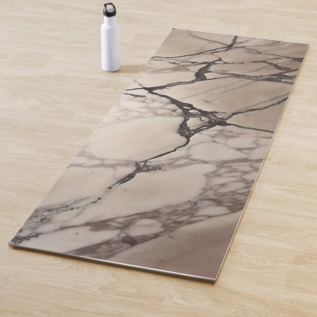 Italienischer Marmor #2 (Imitat-Marmor) #marble #t Yogamatte (Beispiel)