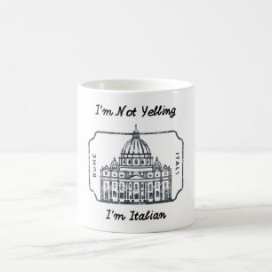 Italienischer MUG - Großartig für Kaffee, Tee und Kaffeetasse