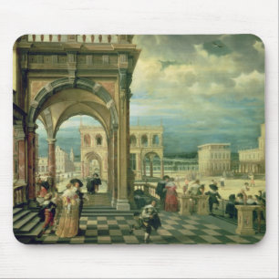 Italienischer Palast, 1623 Mousepad