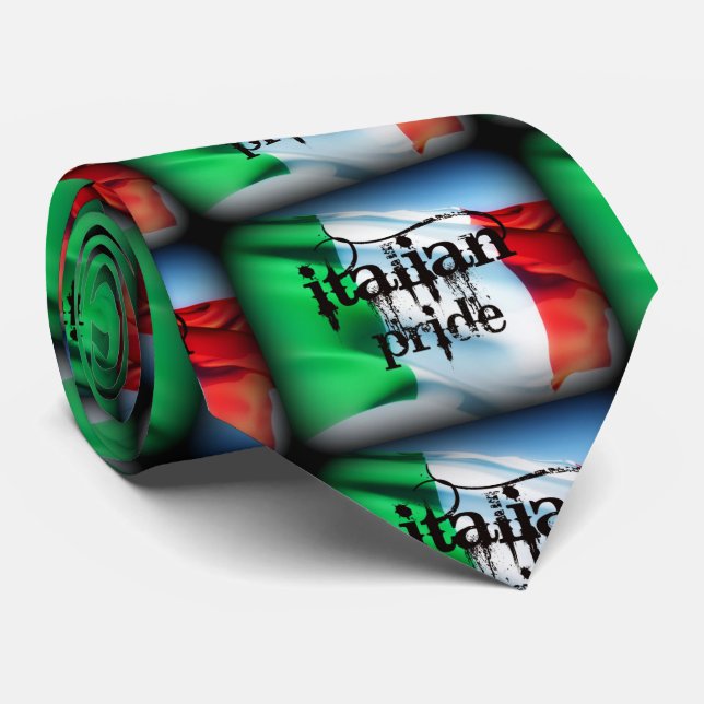 ***ITALIENISCHER PRIDE*** KRAWATTE (Gerollt)