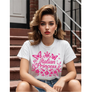 Italienischer Princess Basic T - Shirt