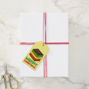 Italienischer Regenbogen Sieben Schicht Weihnachts Geschenkanhänger