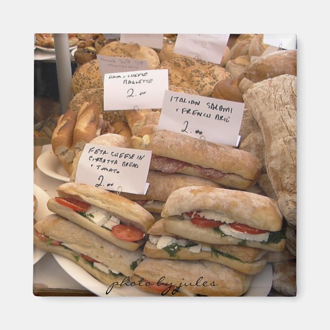 Italienischer Salami Magnet (Vorne)