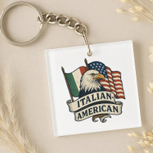 Italienischer Schlüsselanhänger für amerikanische 