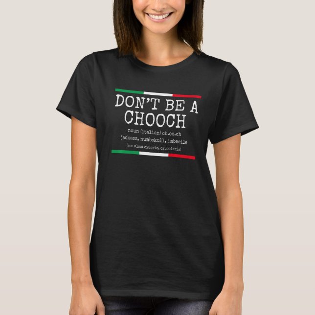 Italienischer Slang ist kein Hakenkreuz - Definiti T-Shirt (Vorderseite)