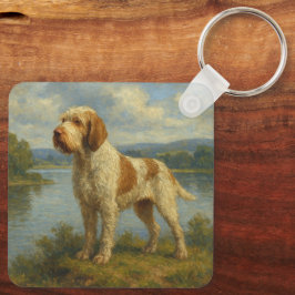 Italienischer Spinone Schlüsselanhänger
