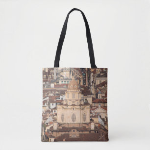 Italienischer Stadtdach-Betrachter, Architektur, G Tasche