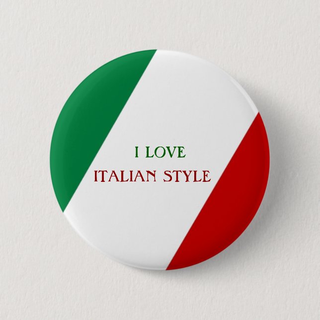 ITALIENISCHER STIL BUTTON (Vorderseite)