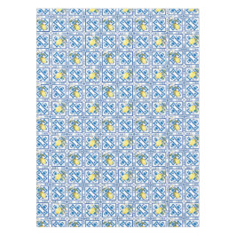 Italienischer Stil, mediterran, majolica, lemon, Tischdecke