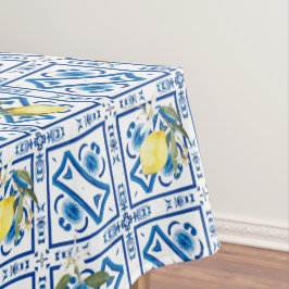 Italienischer Stil, mediterran, majolica, lemon, Tischdecke