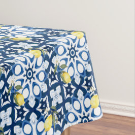 Italienischer Stil, mediterran, majolica, lemon, Tischdecke