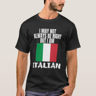 Italienischer Stolz als italienisches Erbe T-Shirt