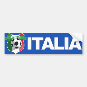 Italienischer Team-Autoaufkleber Italiens Autoaufkleber