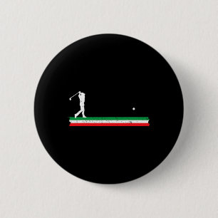 Italienischer Vater Golfen Vater Italien Flagge Go Button