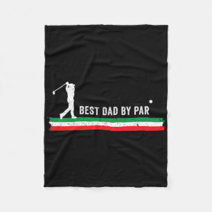 Italienischer Vater Golfen Vater Italien Flagge Go Fleecedecke