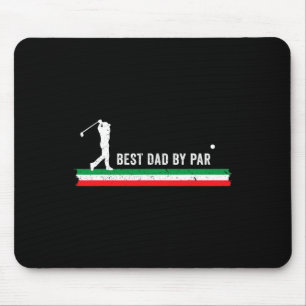 Italienischer Vater Golfen Vater Italien Flagge Go Mousepad