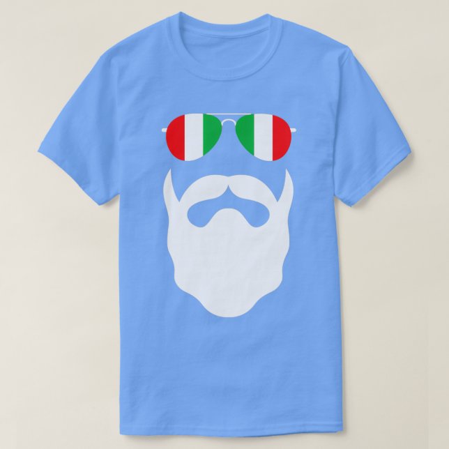 Italienischer Vollbart für Bären und Friseure T-Shirt (Design vorne)